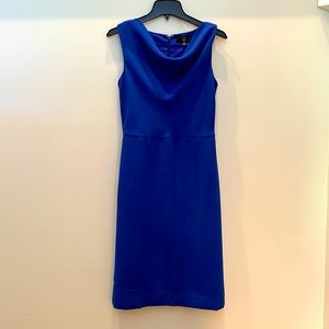 J. Crew sleeveless royal blue dress